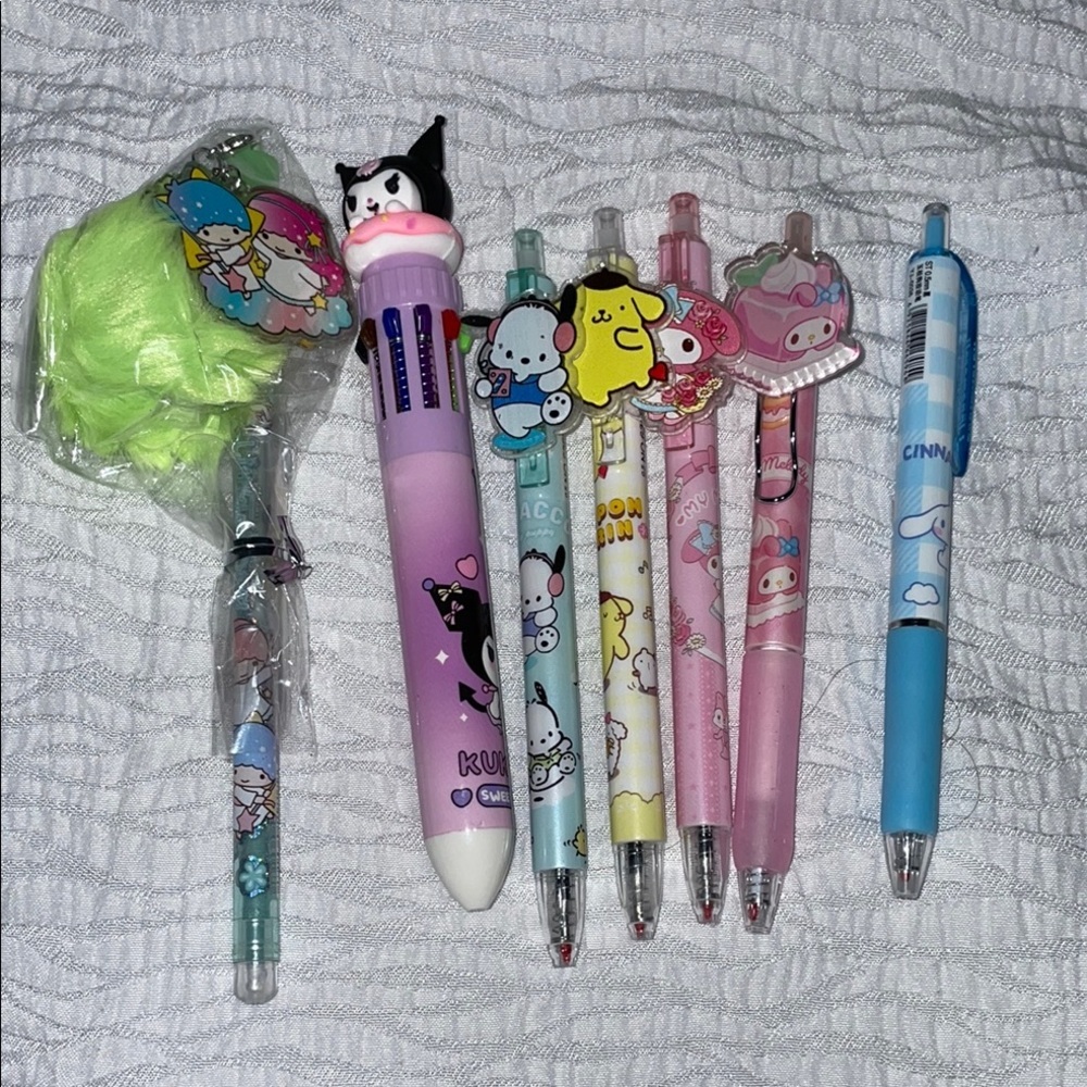 Sanrio Multicolor Character Pen Collection